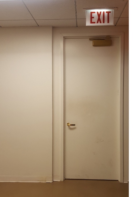 ADA Exit Door Signage What s Wrong With This Picture 